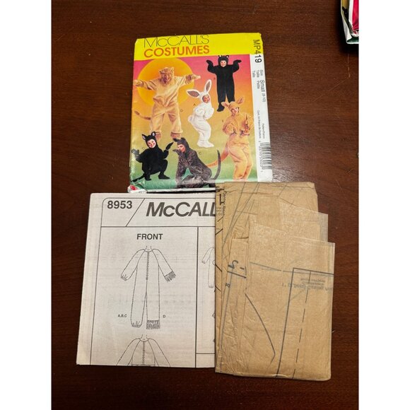 Vintage McCalls Animal Costume Pattern MP419 Size Small 8-10 Holiday Halloween - Picture 3 of 3